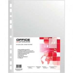 Koszulki A4 Office groszkowe, 100szt
